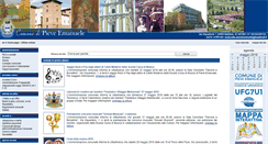Desktop Screenshot of comune.pieveemanuele.mi.it